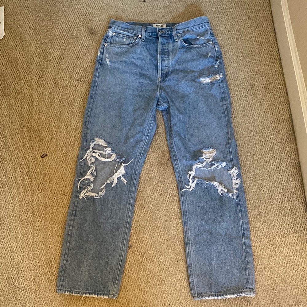 AGOLDE 90s Distressed Jeans